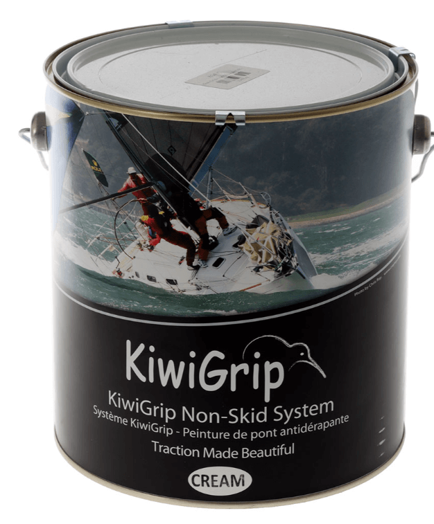 Kiwi Grip Kit Non Slip Paint 4L Cream