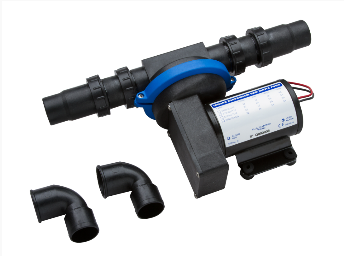 Diaphragm Ocean Tech Waste Pump 12V 32l/ min