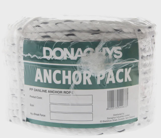 10mm x 50metre Ankapak Polypropylene Anchor Pack - Action Outdoors Kiwi