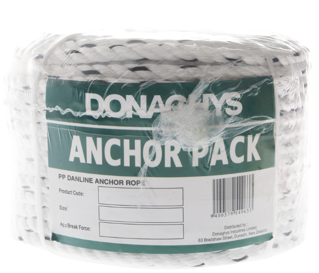 8mm x 50metre Ankapak Polypropylene Anchor Pack - Action Outdoors Kiwi