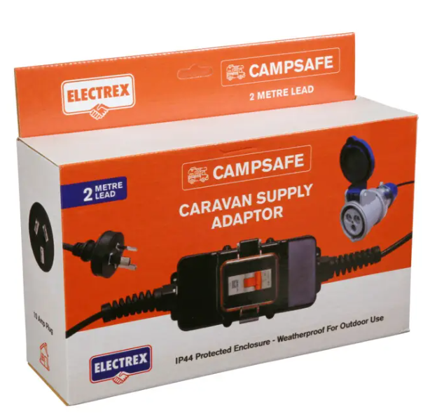 230V Power Adapter Weatherproof 10amp to 16amp - Action Outdoors Kiwi