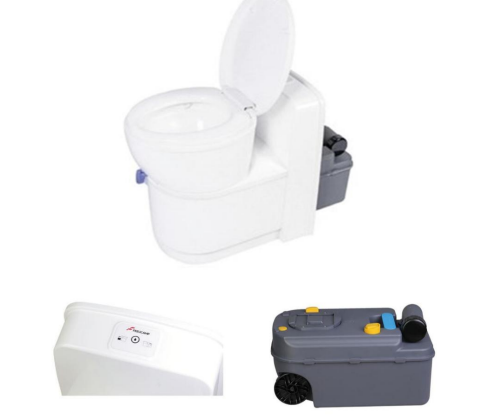 Freucamp Swivel Cassette Toilet Addtional Cassette included - Action Outdoors Kiwi