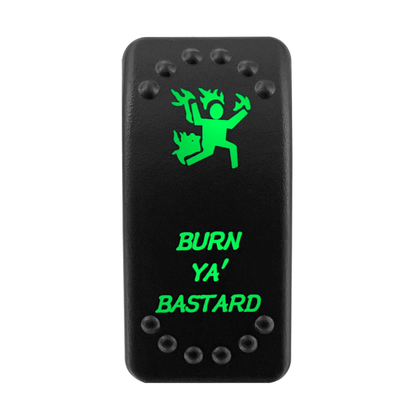 Waterproof Green Led Car Rocker Switch On Off 12V 20A Washer Wiper Momentary Toggle Switch For Marine Boat ATV RZR RV Autosteer - Action Outdoors Kiwi