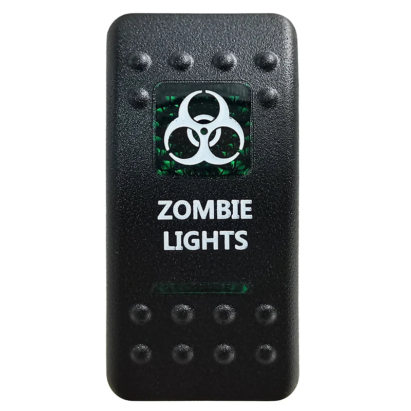 Green Led Light Bar Rocker Switch SPST 5Pins/DPDT 7Pins For Car Marine Boat IP68 NARVA Carling ARB Auto Parts Camper Replacement - Action Outdoors Kiwi