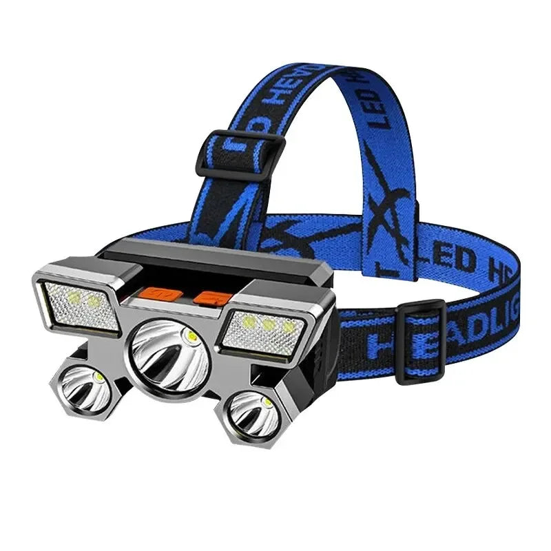 Powerful Rechargeable Head Flashlight for Fishing Led Headlamp Nitecore Camping Headlights Hunting Torch Hiking Front Lanterns - Action Outdoors Kiwi