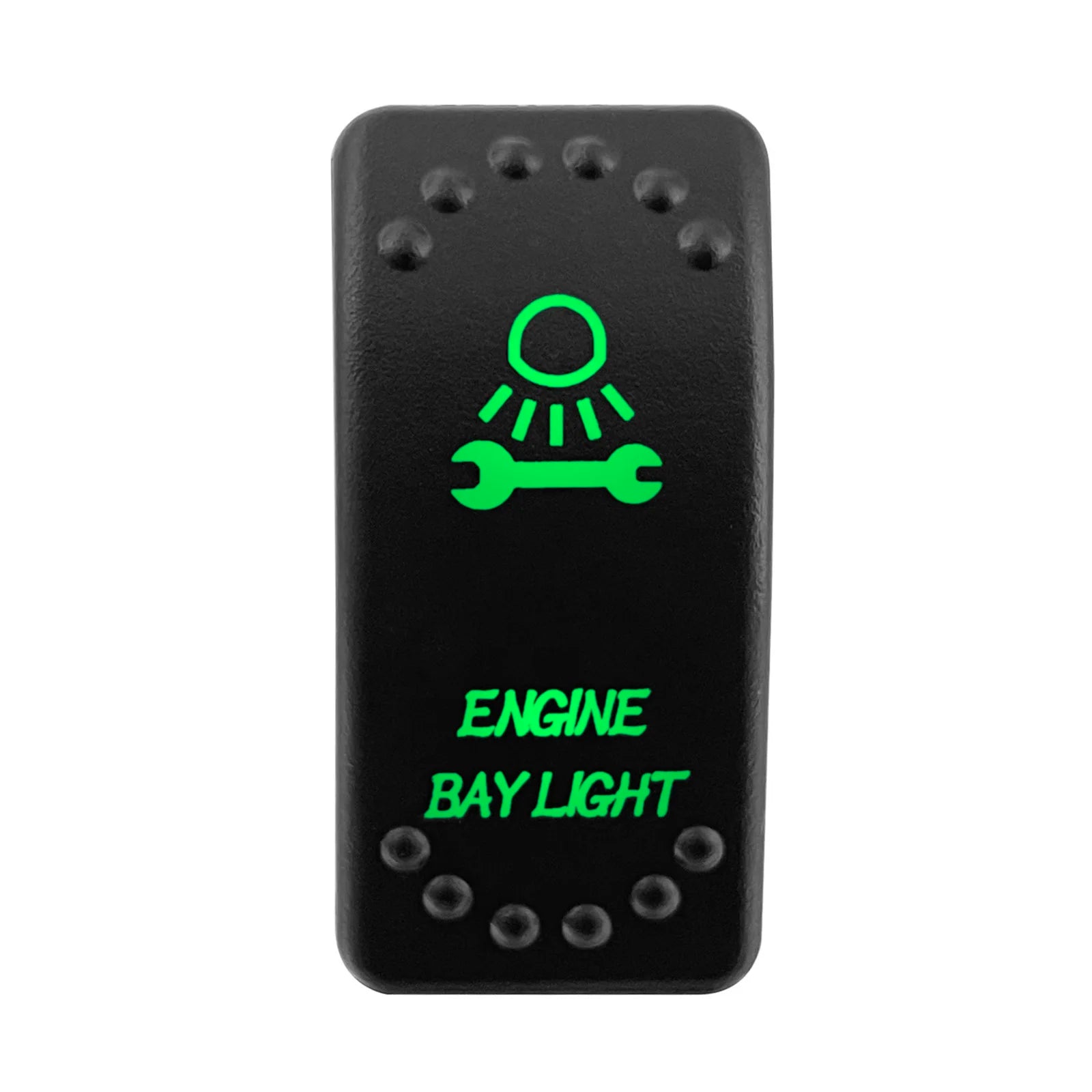 Waterproof Green Led Car Rocker Switch On Off 12V 20A Washer Wiper Momentary Toggle Switch For Marine Boat ATV RZR RV Autosteer - Action Outdoors Kiwi
