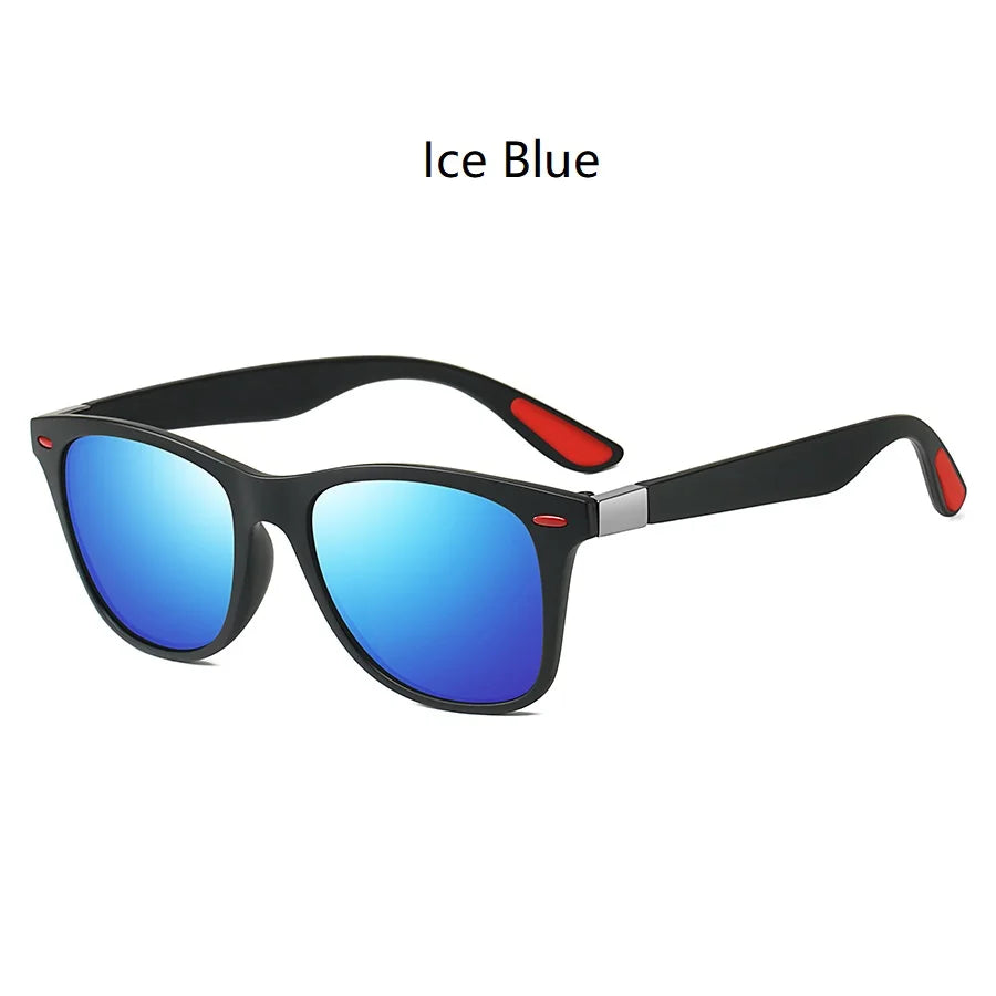 Fashion Vintage Square Unisex Driving Fishing Sunglasses Men Women Luxury Brand Designer Sun Glasses Anti-Glare Eyewear UV400 - Action Outdoors Kiwi