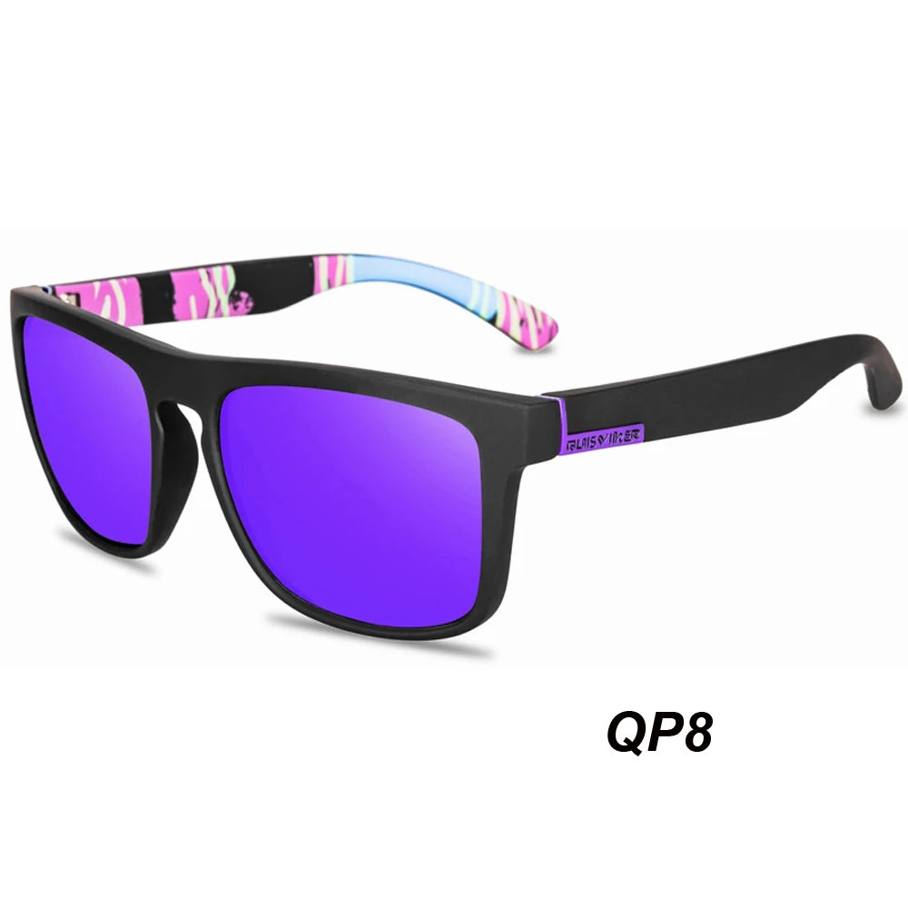 GUISVIKER New Polarized Cycling Sunglasses Men Women Sun Glasses Fishing Goggles Outdoor Baseball Softball Sport Cycling Eyewear - Action Outdoors Kiwi