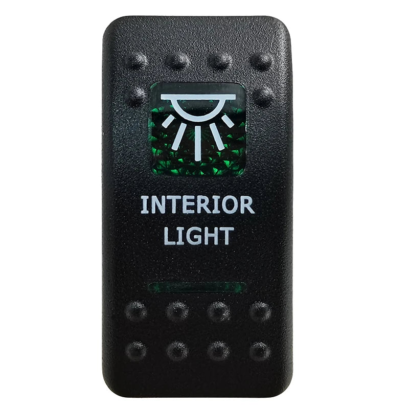 Green Led Light Bar Rocker Switch SPST 5Pins/DPDT 7Pins For Car Marine Boat IP68 NARVA Carling ARB Auto Parts Camper Replacement - Action Outdoors Kiwi