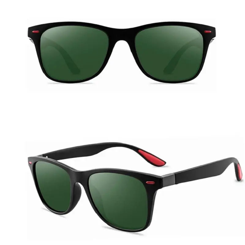 Fashion Classic Polarized Men And Women Square Sunglasses Anti Glare Goggles Travel Fishing Riding Glasses Uv400 - Action Outdoors Kiwi