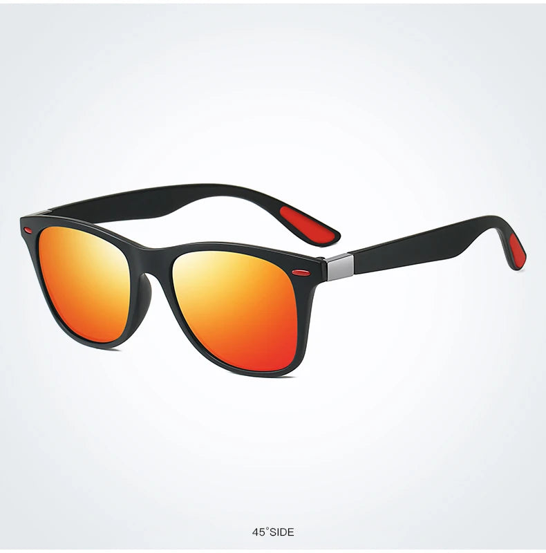Fashion Vintage Square Unisex Driving Fishing Sunglasses Men Women Luxury Brand Designer Sun Glasses Anti-Glare Eyewear UV400 - Action Outdoors Kiwi