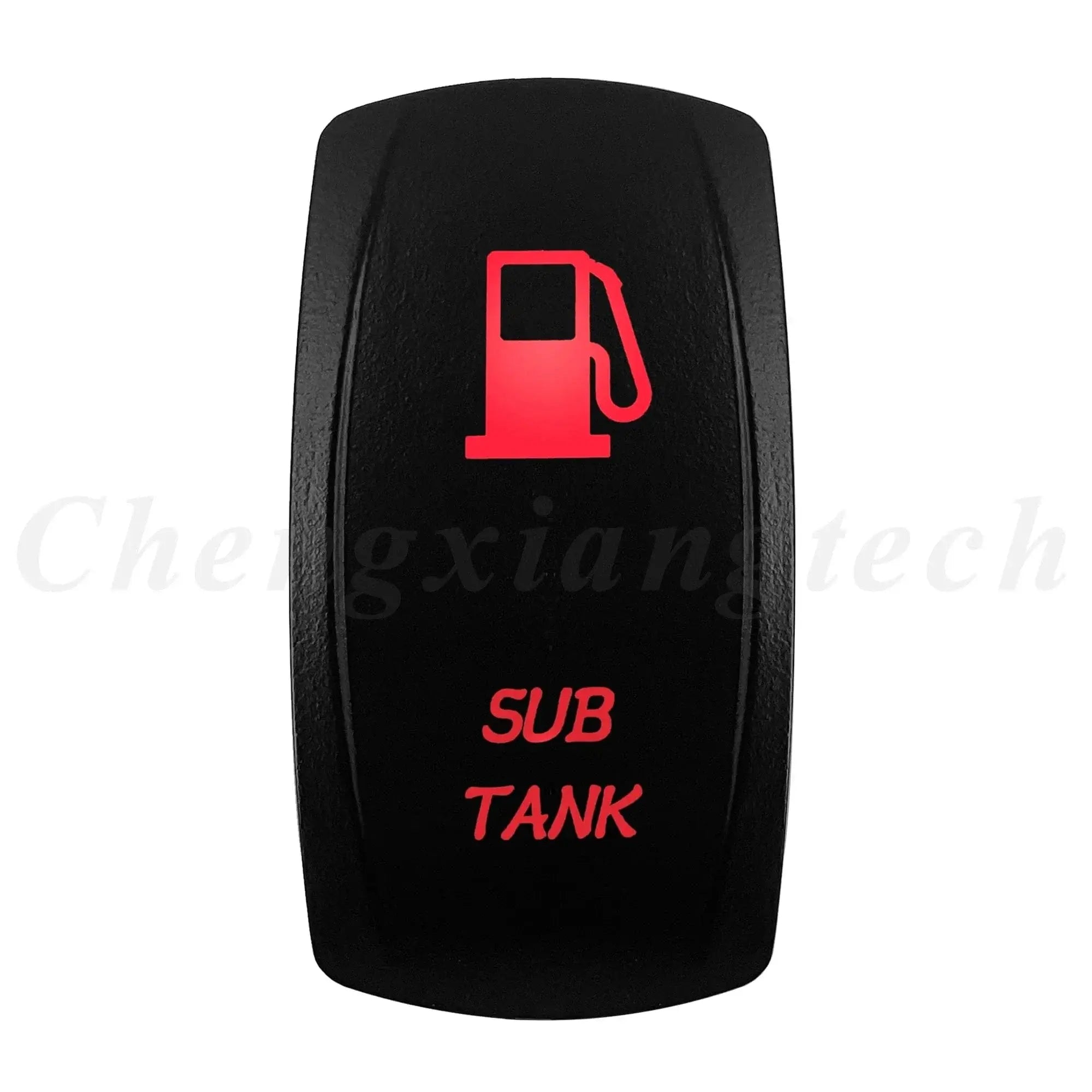 Red Led Light Bar Car Boat Rocker Switch 12V/24V Marine Grade Toggle Switch SPST/DPDT for Polaris Jeep Autosteer Auto Machinery