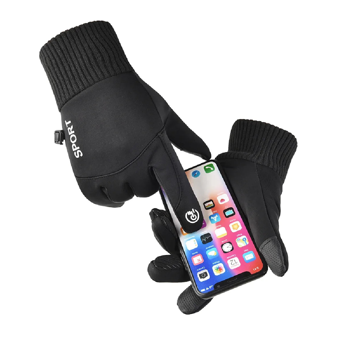 Winter Waterproof Women's Gloves Touchscreen Windproof Sports Fishing Driving Motorcycle Ski Non-slip Warm Cycling Men Gloves - Action Outdoors Kiwi