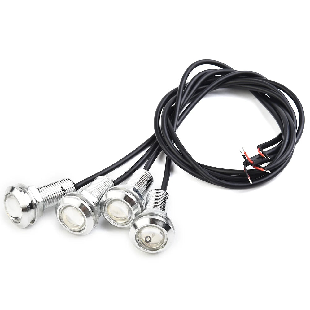 4pcs DC 12V-3W Blue LED Marine Lighting Boat Lights Spot-lighting Light Portable Waterproof Underwater Car Truck Boats Lamps - Action Outdoors Kiwi