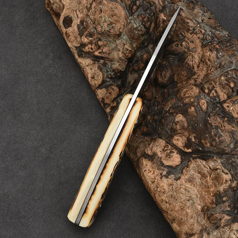 Damascus Pattern Kitchen Meat Cleaver Boning Knife Chef Peeling Fishing Barbecue Knife Raw Fish Cutter Butcher Knife - Action Outdoors Kiwi