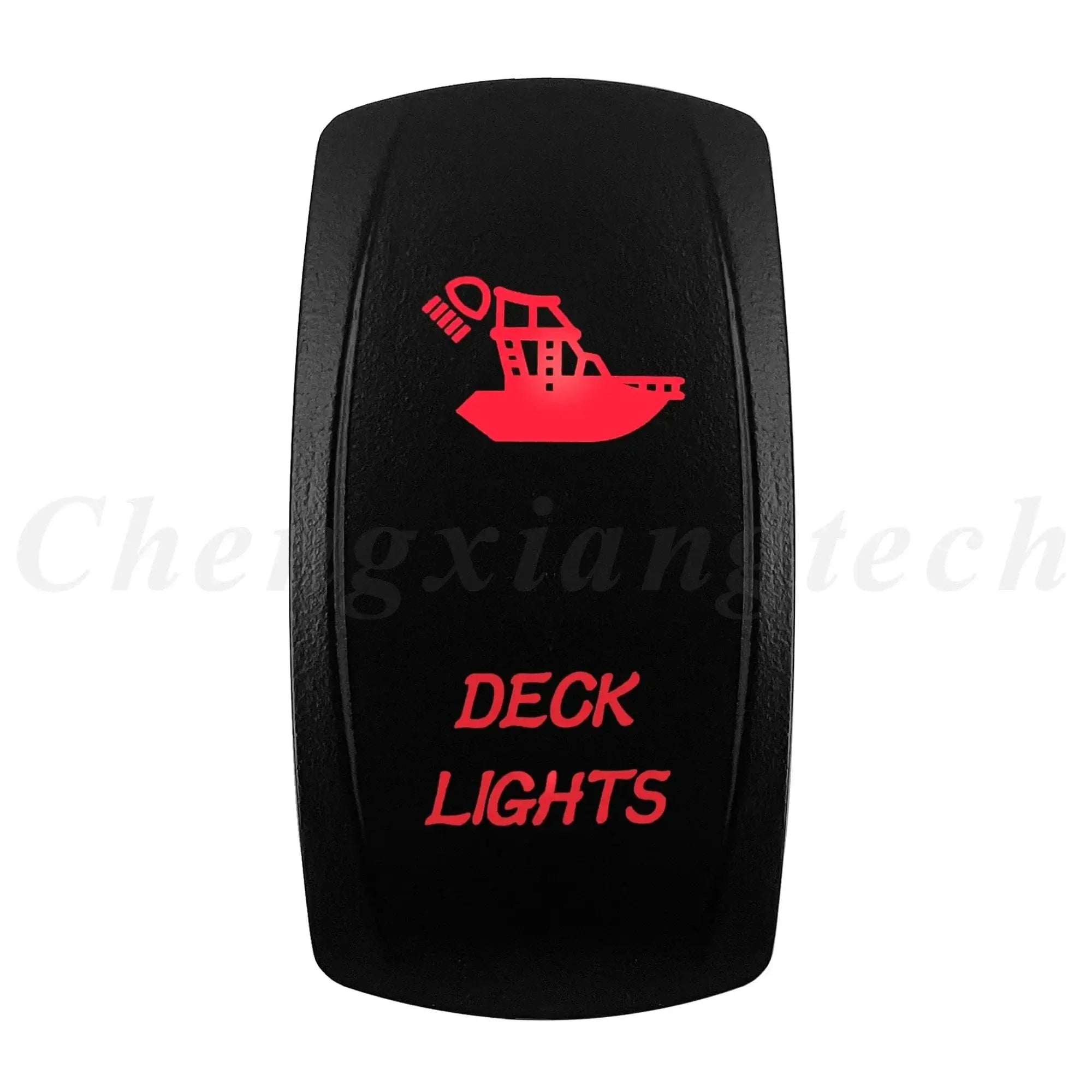 Red Led Light Bar Car Boat Rocker Switch 12V/24V Marine Grade Toggle Switch SPST/DPDT for Polaris Jeep Autosteer Auto Machinery