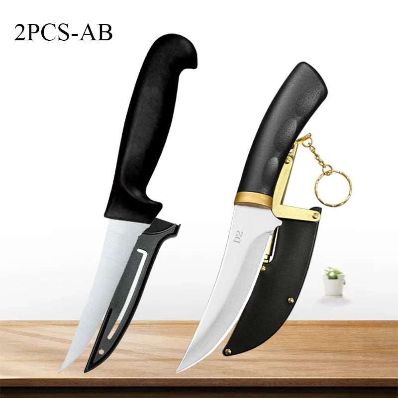 WXCOO Professional Japanese Chef's Knife Multi-purpose Kitchen Knives Stainless Steel Boning Knife Meat Cleaver Slicing Knife - Action Outdoors Kiwi