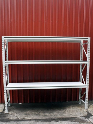 New Longspan Racking/Shelving 2100x2300x450-3Level - Action Outdoors Kiwi