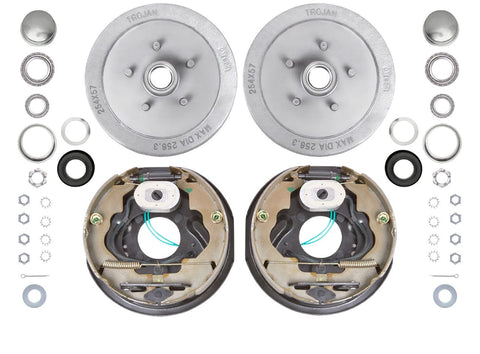 Trojan 10in Electric Drum Brake Hub Kit (1500-1750kg)