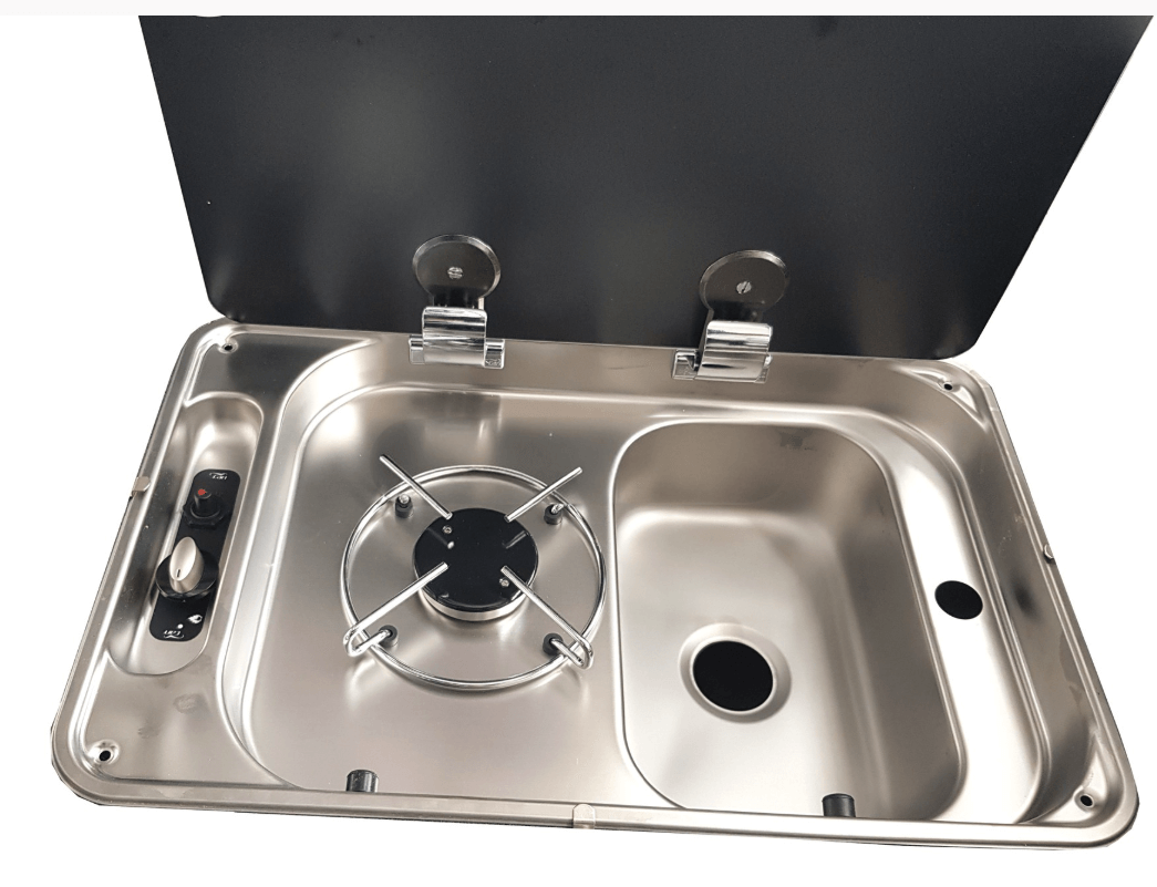 Rectangular Gas Hobb Cooker & in-built Sink