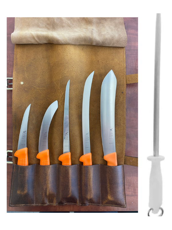 High Vis Hunting and Fishing Knife Set - Action Outdoors Kiwi