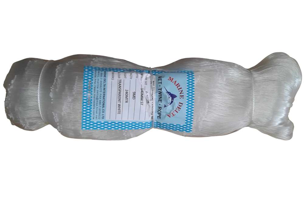 Action Fishing Nets Flounder Mesh Unslung Netting AFM14 Nylon Fishing Net mesh 9MD X 5.5 inches x 240m