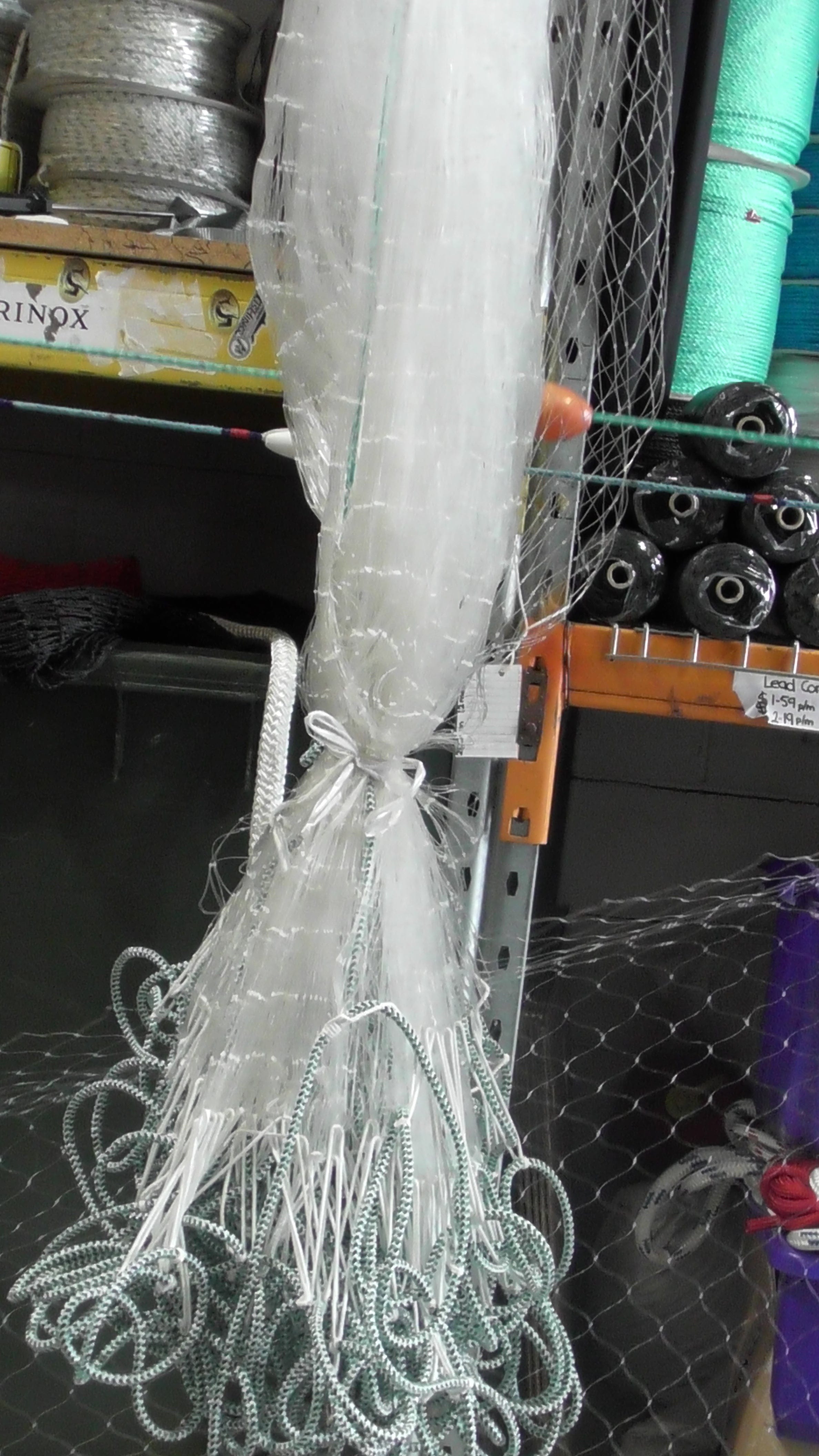 Action Fishing Nets Mullet Fishing Nets 0.5mm NZ & PI Mullet Fishing Mono Net 20m 30m 40m 50m 60m 100m
