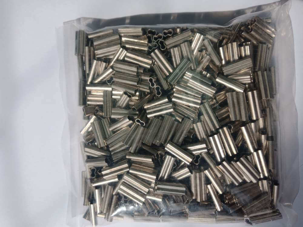 Action Outdoors General 2.1mm Copper Crimps X 500 Pack