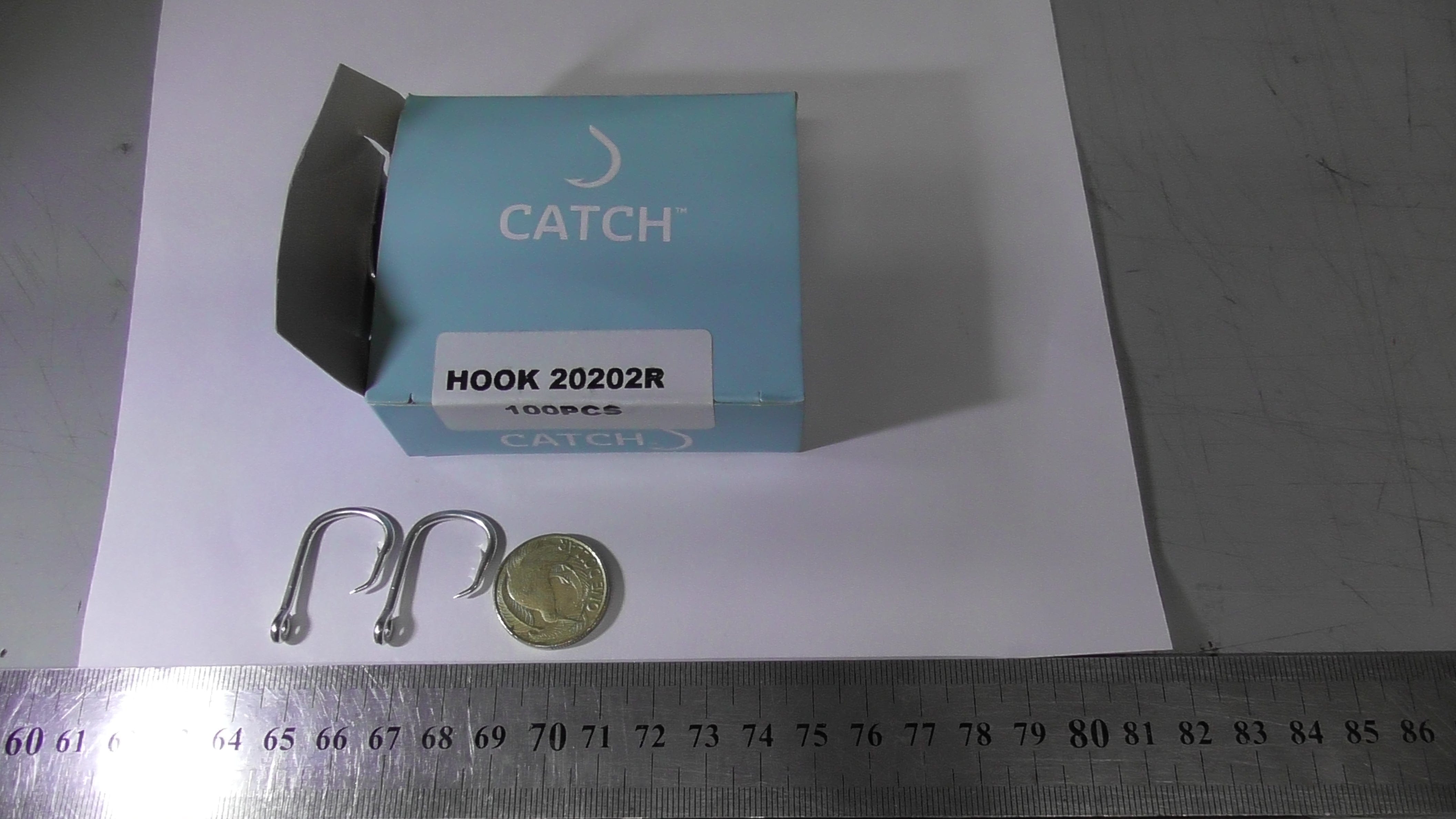 Action Outdoors Long Line Hooks Longline Hooks 20202R - Galvanised X 100 Hooks