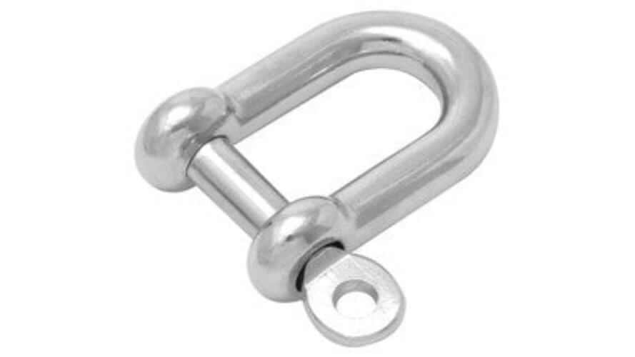 Anzor Anchor Swivel & Shackle M10 CAPTIVE PIN D SHACKLE PRICE IS FOR EACH