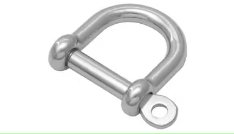 Anzor Anchor Swivel & Shackle Wide D Shackles - Stainless Steel Each