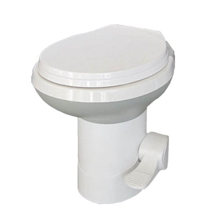 ASM Toilet RV Toilet with Pedal Gravity Flush