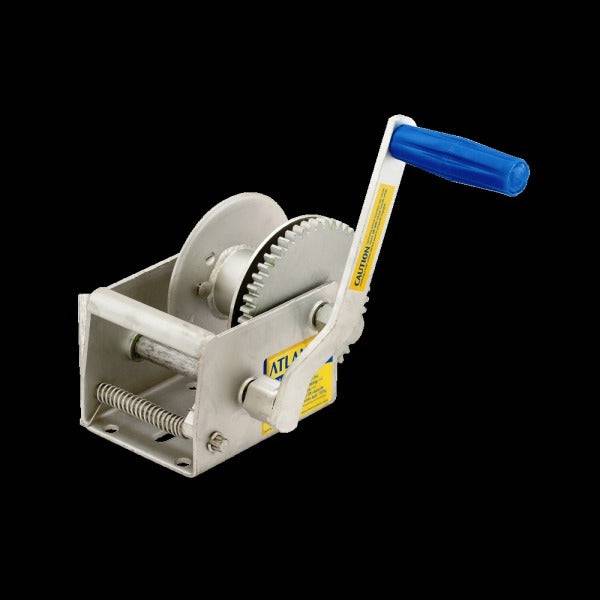 Atlantic Manual Trailer Winch 700kg Trailer Winch 5:1/1:1