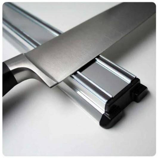 BisBell General Magnetic Knife Rack Silver - 300mm Bisbell