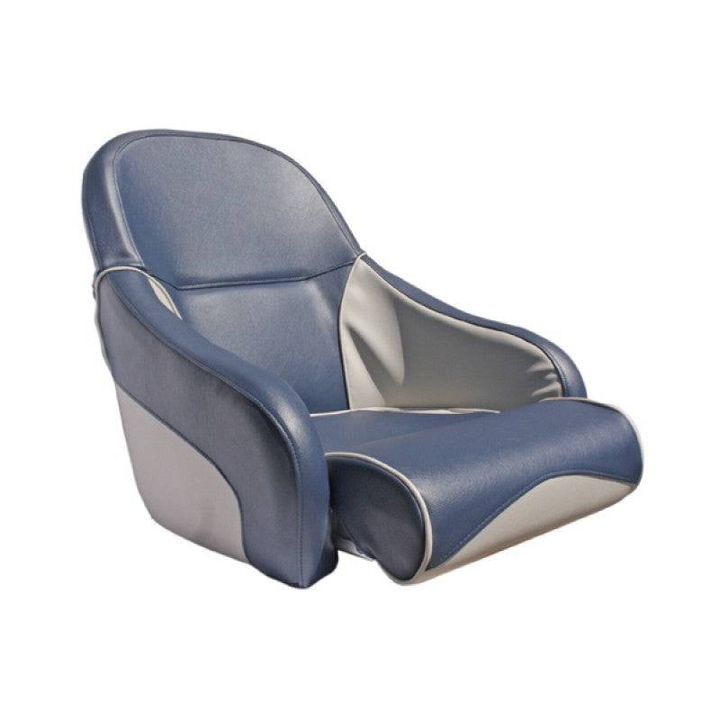 BLA Boat Seats Flip Up Seat Blue/Grey