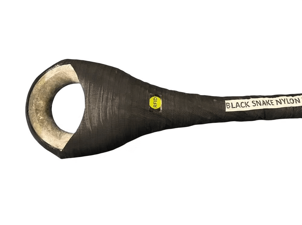 Black Snake Recovery Strop Nylon Black Snake Strop