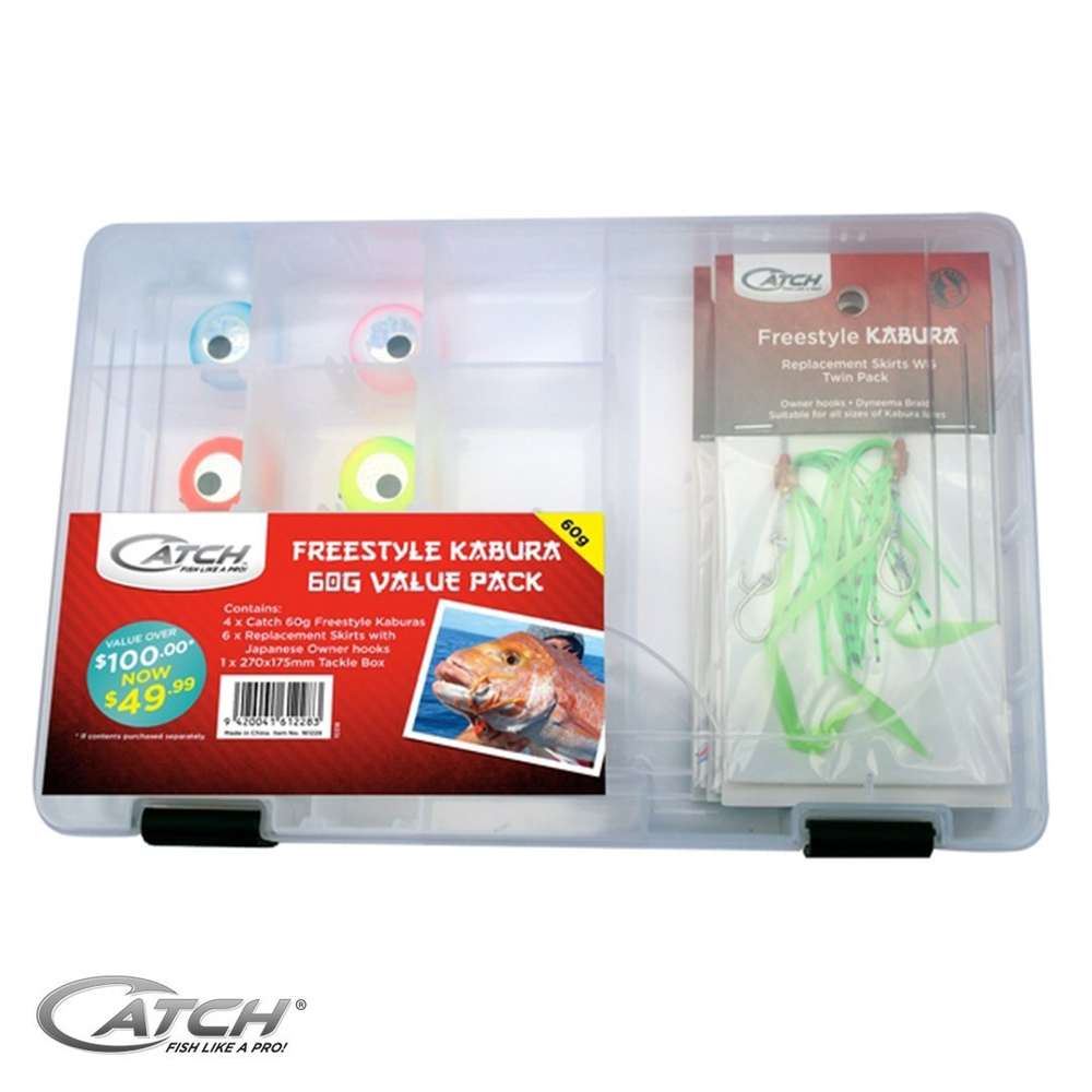 Catch Catch FreeStyle Kabura 60g Catch Value Pack Box Set