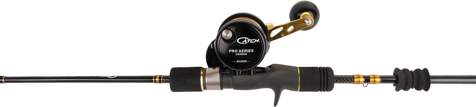 Catch Catch Rod/Reel Combos Catch Combo 100g Slow Pitch Kensai/JGX2000 Reel with braid