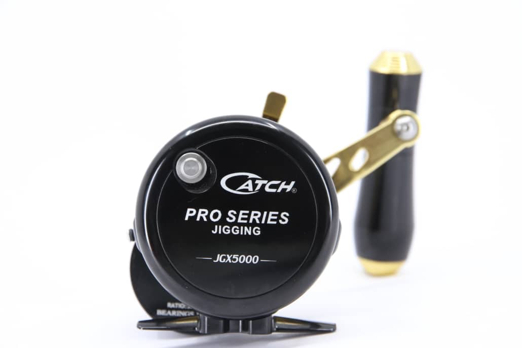 Catch Catch Rod/Reel Combos Catch Combo Jig Xt2reme 250g/JGX5000 5" 4'2163245 with JGX5000 Jigging Reel 166747 spooled with braid