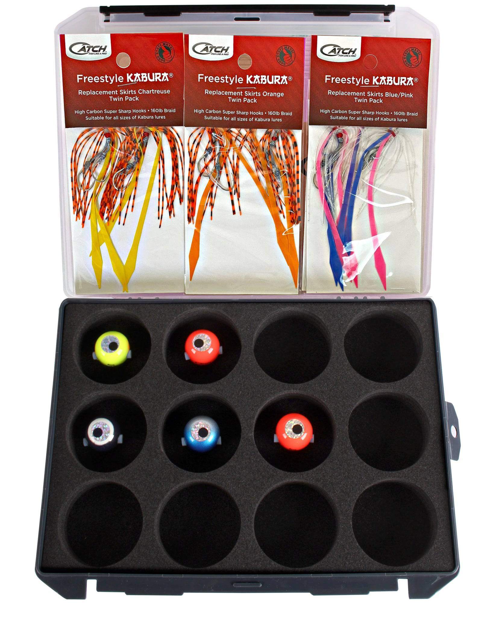 Catch General Catch 80g Kabura Set in Tackle Box