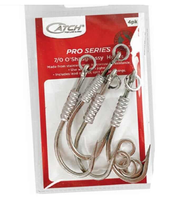 Catch HOOKS Catch O’Shaugnessy Jighead Hooks 7/0 4pk