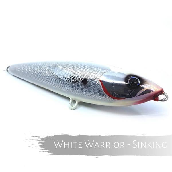 Catch Stick Baits Sinking / White Warrior Catch Hand Made Stick Baits