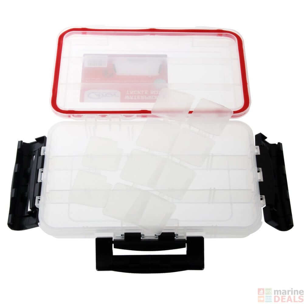 Catch TACKLE BOXES Catch 13 Compartment Airtight Tackle Box 275 x 185 x 50mm