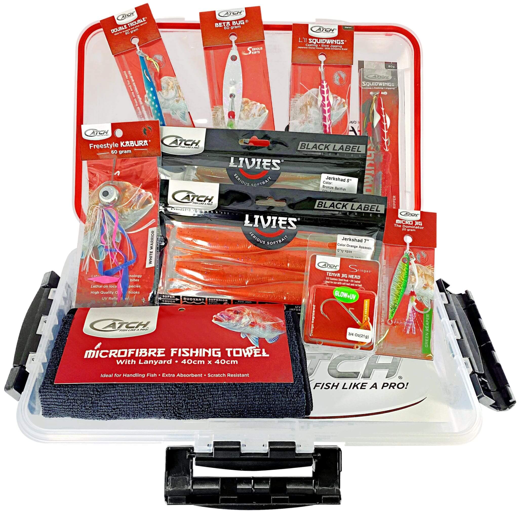 Catch Value Pack Catch Fishing Value Pack with Tackle Box Version 3