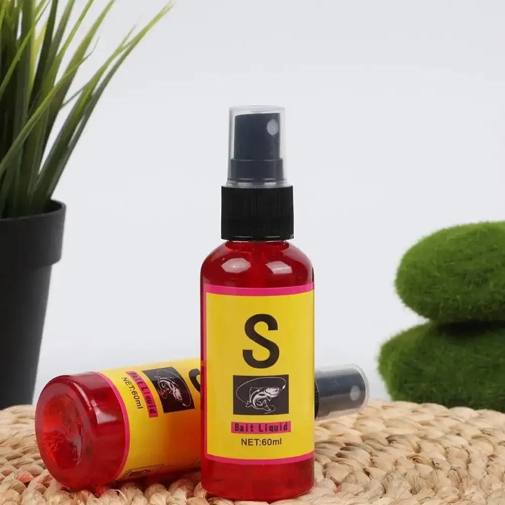 China Action Fishing Nets 60ml Liquid Fish Bait fishing material Carp Bait Nest Material Lure Additive Carp Fishing Artificial Bait Fishing Accessories