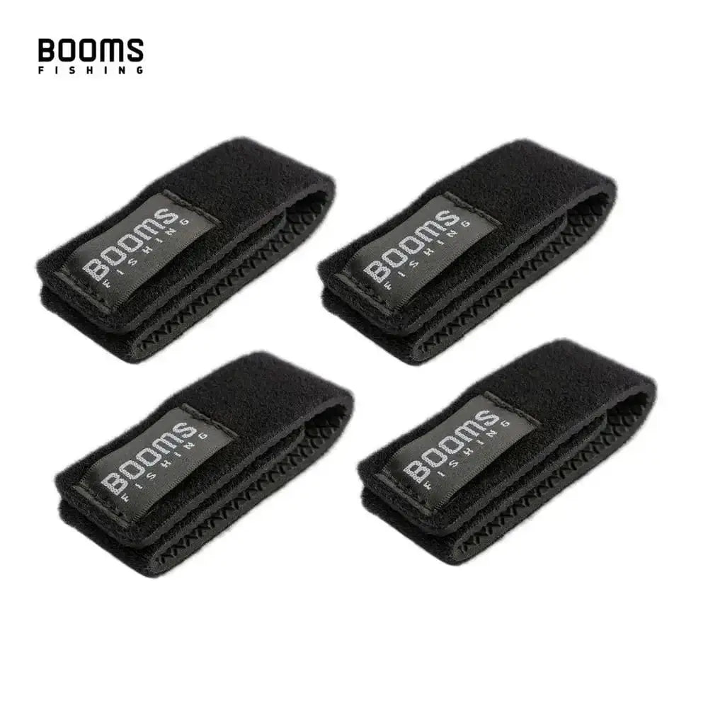 China Action Fishing Nets Black 4 Pcs Booms Fishing RS3 Lure Fishing Rod Holder Belt Strap With Rod Tie Suspenders Wrap Fishing Tackle Boxes Tools Box Accessories