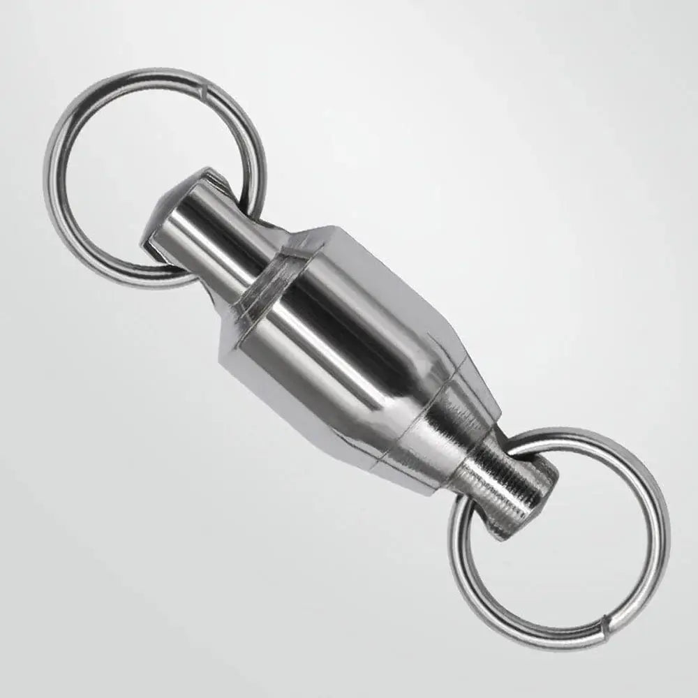 China Action Fishing Nets DNDYUJU 10 To 20pcs Stainless Steel Bearing Fishing Swivels Barrel Rolling Swivels Connector Fishing Accessories Tools Tackle