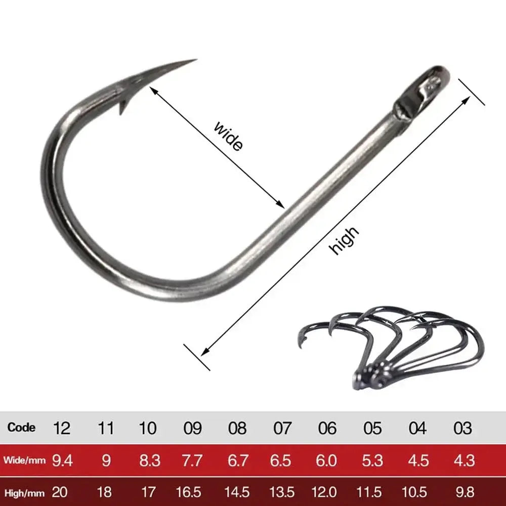China Action Fishing Nets Fishing Hooks 100-1000 Pieces of Fish Hook Box Set Saltwater Fresh Water High Carbon Steel Fish Hook Accessories Fishing Gear