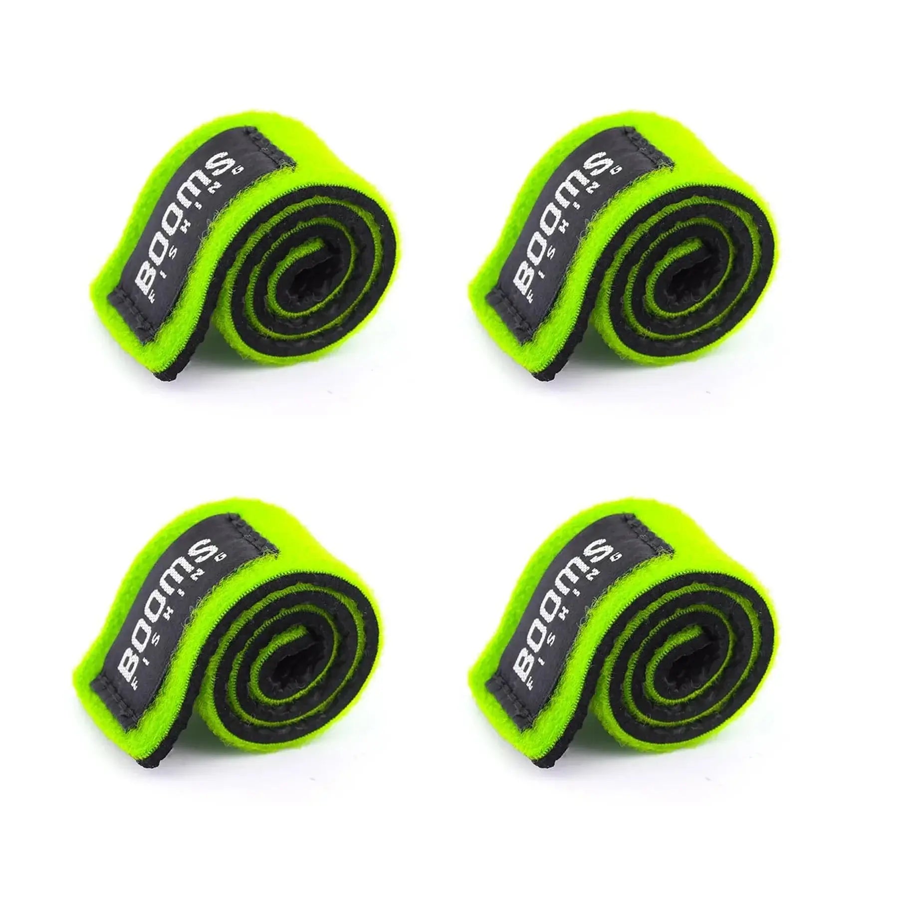 China Action Fishing Nets Green 4 Pcs Booms Fishing RS3 Lure Fishing Rod Holder Belt Strap With Rod Tie Suspenders Wrap Fishing Tackle Boxes Tools Box Accessories