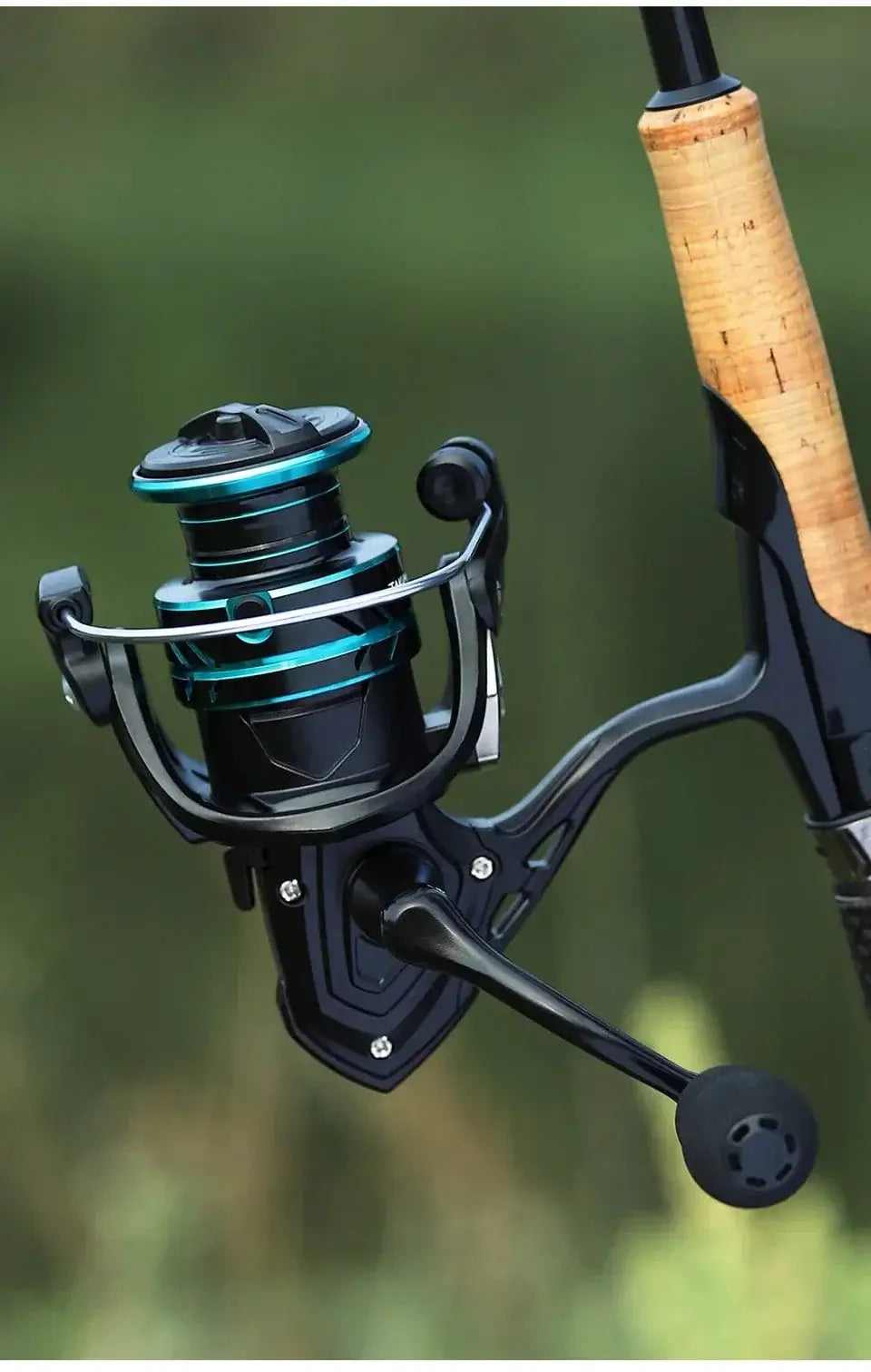 China Action Fishing Nets LINNHUE Fishing Reel HZ1000-7000 Max Drag 10kg Metal Spool Grip Spinning Reel For Carp Reel Fishing Accessories Pesca Bass Fish